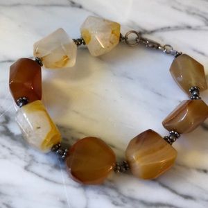 Handmade natural stone bracelet